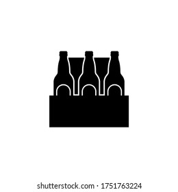 Beer icon, logo isolated on white background