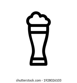 beer icon or logo isolated sign symbol vector illustration - high quality black style vector icons
