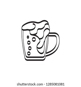 beer icon outline