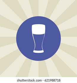 beer icon. sign design. background