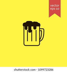 beer. beer icon. sign design. Vector EPS 10.