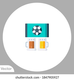 Beer icon sign vector,Symbol, logo illustration for web and mobile