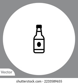 Beer icon sign vector,Symbol, logo illustration for web and mobile