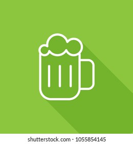 Beer icon, stock vector, eps10.