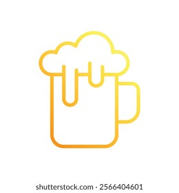 Beer icon. Summer icon design. vector graphic