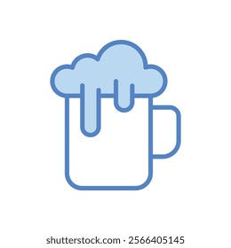 Beer icon. Summer icon design. vector graphic