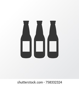 Beer Icon Symbol. Premium Quality Isolated Ale Element In Trendy Style.