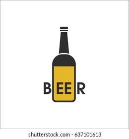 Beer icon. Template for logo