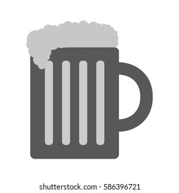 Beer Icon in trendy flat style isolated on white background. Vector illustration, EPS10.