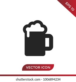 Beer icon vector