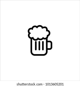 Beer icon vector