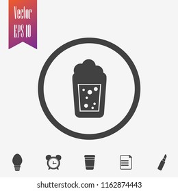 beer icon vector
