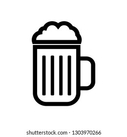 Beer icon vector