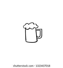 beer icon vector