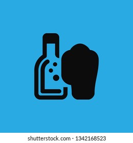 beer icon vector