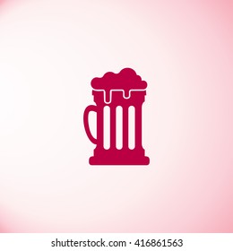 Beer icon vector