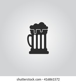 Beer icon vector