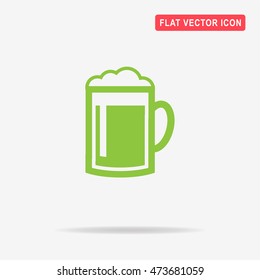 Beer icon. Vector concept illustration for design.