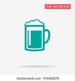 Beer icon. Vector concept illustration for design.