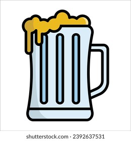 beer icon vector design template