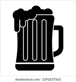 beer icon vector design template
