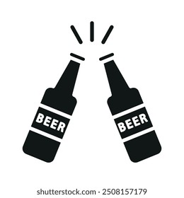 Beer icon vector design templates simple and modern concept graphic