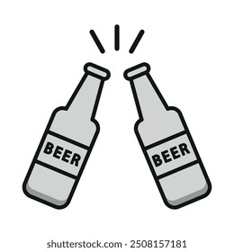 Beer icon vector design templates simple and modern concept graphic