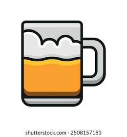 Beer icon vector design templates simple and modern concept graphic