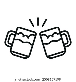 Beer icon vector design templates simple and modern concept graphic