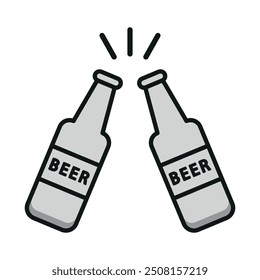 Beer icon vector design templates simple and modern concept graphic