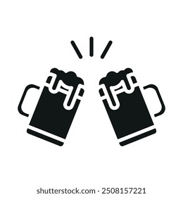 Beer icon vector design templates simple and modern concept graphic
