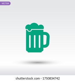 Beer Icon. Vector illustration EPS 10.