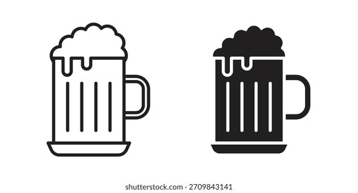 Beer icon vector illustration. Flat design. Graphic design vector symbols.