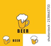 beer icon vector illustration template design