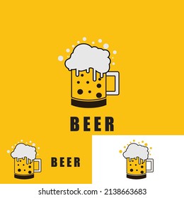 beer icon vector illustration template design