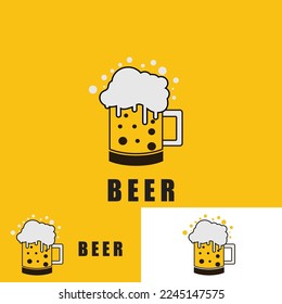 beer icon vector illustration template design