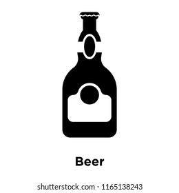 Beer icon vector isolated on white background, Beer transparent sign , beer symbols