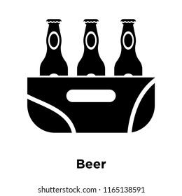 Beer icon vector isolated on white background, Beer transparent sign , beer symbols
