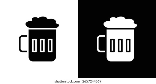 Beer icon Vector Logo Template for graphic and web design.