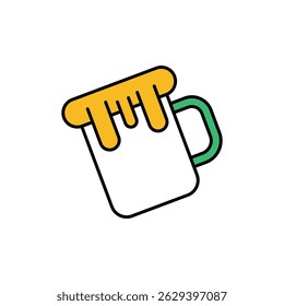 Beer Icon vector stock illustration