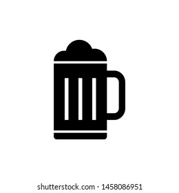 Beer icon vector. Beer Icon in trendy flat style