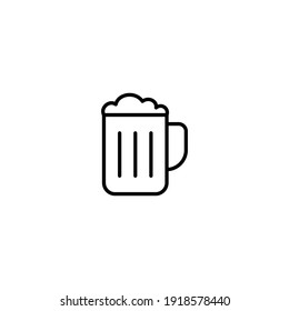 Beer icon vector for web, computer and mobile app