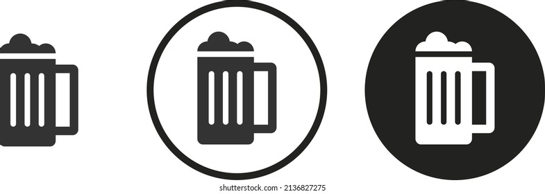 Beer icon . web icon set .vector illustration