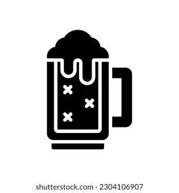 icono de cerveza para tu diseño de sitio web, logotipo, aplicación, interfaz de usuario.