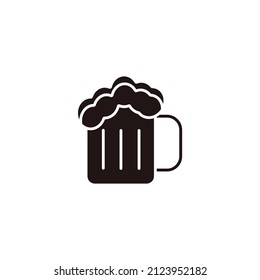 Beer icons  symbol vector elements for infographic web