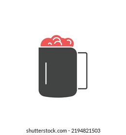 Beer icons  symbol vector elements for infographic web