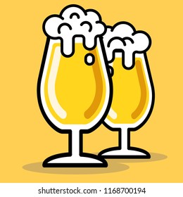 Beer Icons in Vector Graphics