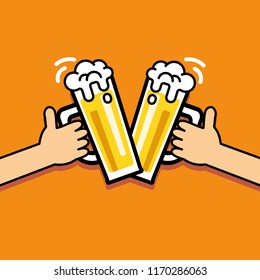 Beer Icons in Vector Graphics