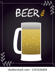 Beer Illustration in vector