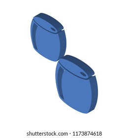 Beer isometric left top view 3D icon